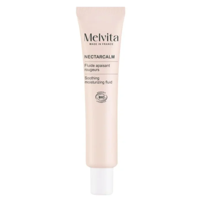Melvita – Fluido calmante – Nectarcalm – Calma las irritaciones y rojeces – Apto para todo tipo de pieles – 15 ml