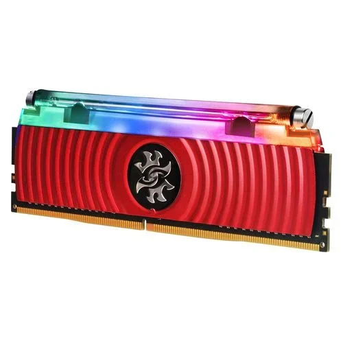 Memoria adata dimm ddr4 16gb 3200mhz cl16 xpg spectrix d80 led-rgb refrigeracion liquida red