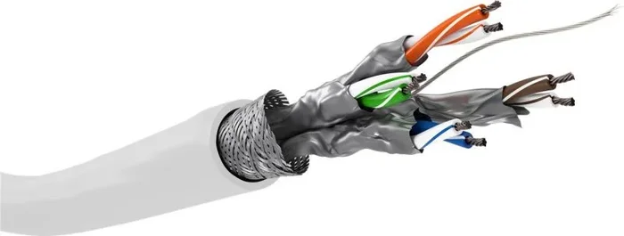 Mercodan Cat6 S/FTP 305m cable de red Blanco S/FTP (S-STP)
