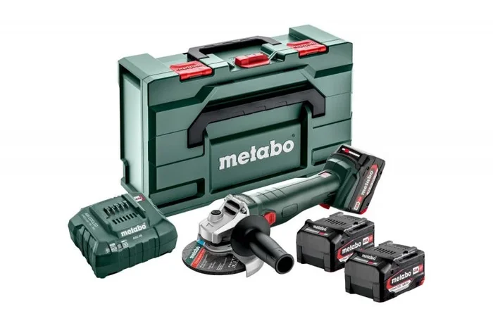 Metabo W 18 L 9-125 Quick Set amoladora angular 12,5 cm 8500 RPM 1,6 kg