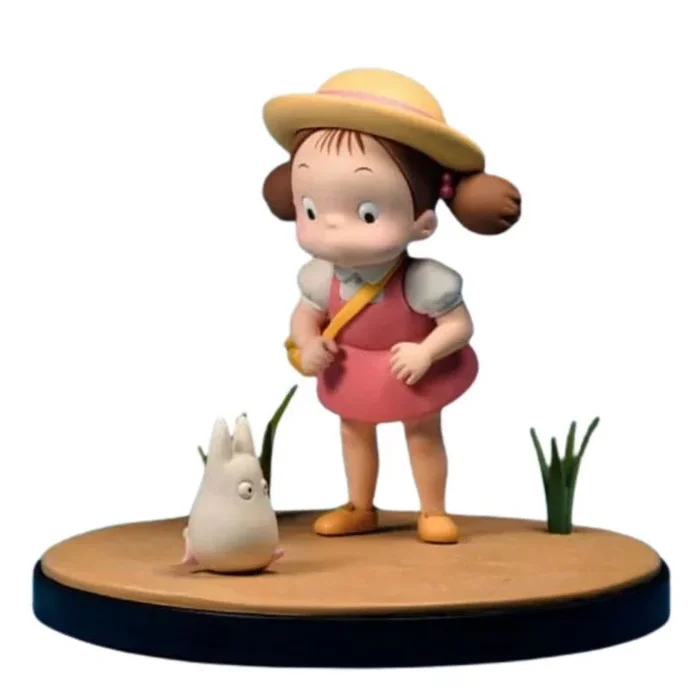 Mi vecino totoro estatua mei and little totoro 14 cm