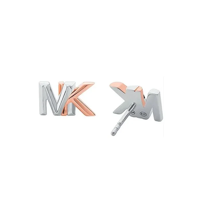 Michael Kors – Pendiente de plata esterlina Kors MK para mujer, MKC1535AN931