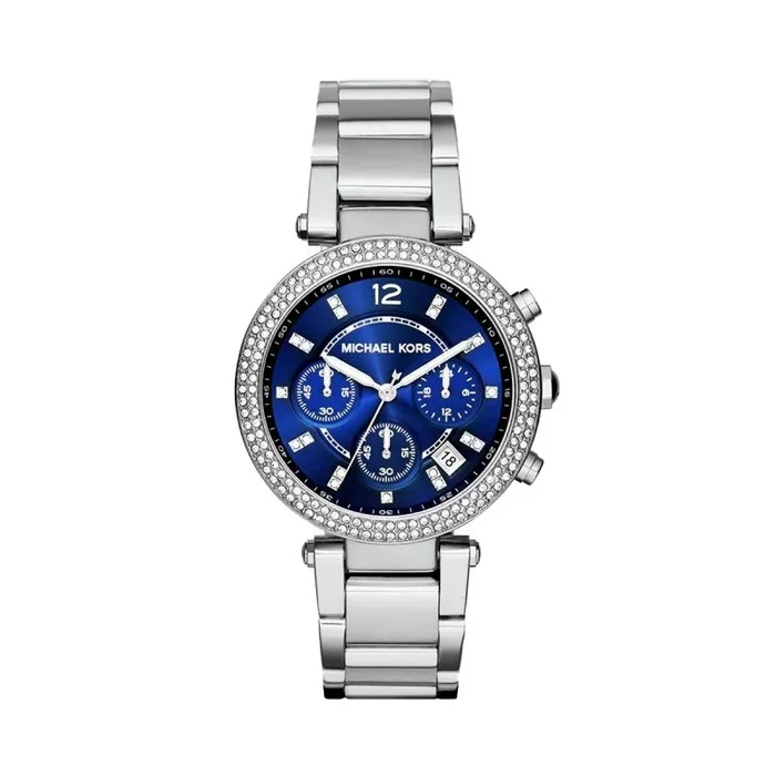 Michael Kors Reloj Análogo clásico para Mujer de Cuarzo con Correa en Acero Inoxidable MK6117