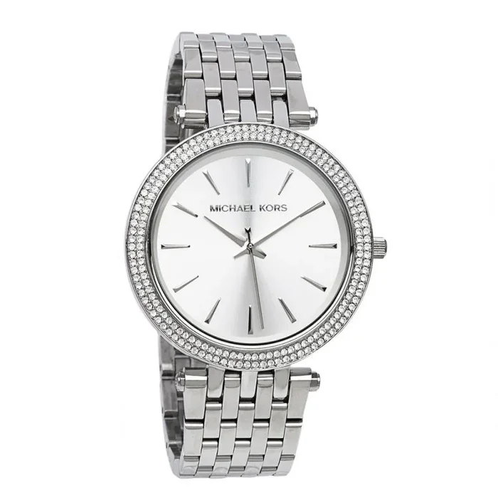 Michael Kors Reloj MK3190 Mujer Plateado Circonitas Cuarzo