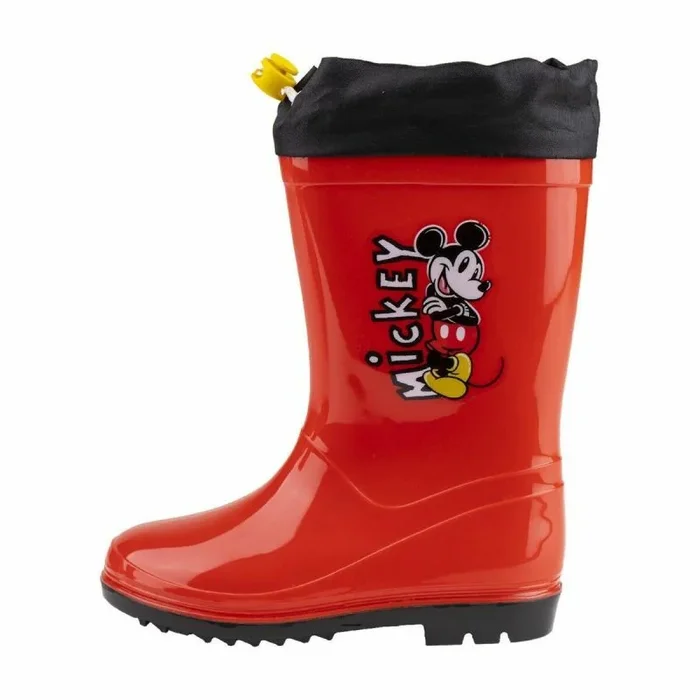 Mickey Mouse Botas Lluvia PVC Mickey Red, Multicolor, Talla única