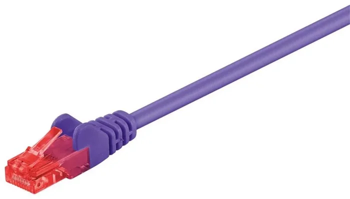 Microconnect B-UTP6005P cable de red Púrpura 0,5 m Cat6 U/UTP (UTP)