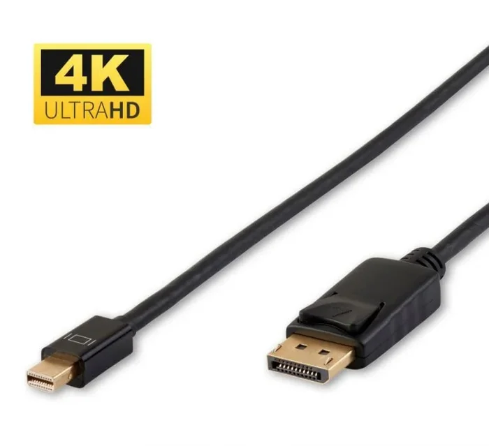 Microconnect DP-MMG-050MB cable DisplayPort 0,5 m Mini DisplayPort Negro