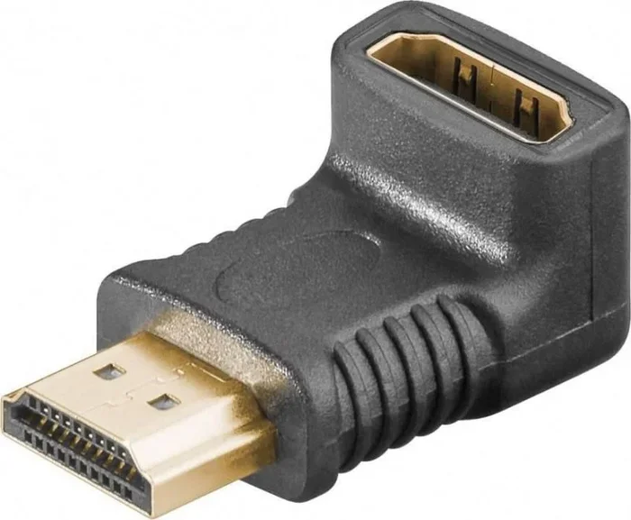 Microconnect HDM19F19MA2 cambiador de género para cable HDMI Negro