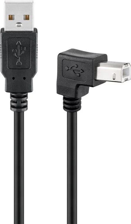 MicroConnect IC-95118 – Cable USB Tipo A Macho -B Mach, Color Negro