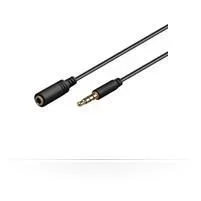 Microconnect IPOD005B cable de audio 3 m 3,5mm Negro