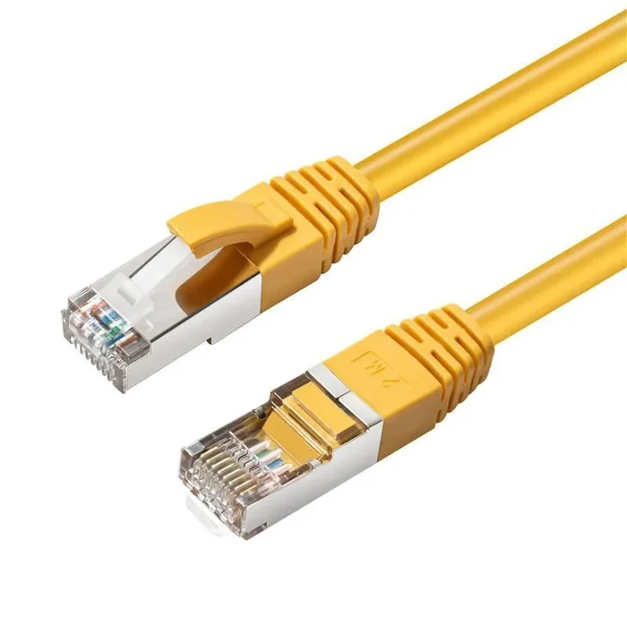 Microconnect MC-SFTP6A005Y cable de red Amarillo 0,5 m Cat6a S/FTP (S-STP)