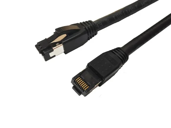 Microconnect MC-SFTP801S cable de red Negro 1 m Cat8.1 S/FTP (S-STP)