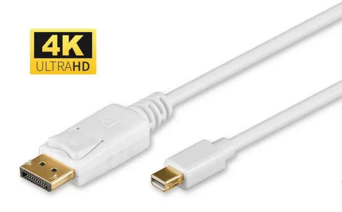 Microconnect Mini DP – Displayport, 2m, M/M Mini DisplayPort Blanco