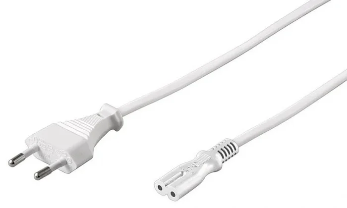Microconnect PE030705W cable de transmisión Blanco 0,5 m Enchufe tipo C C7 acoplador
