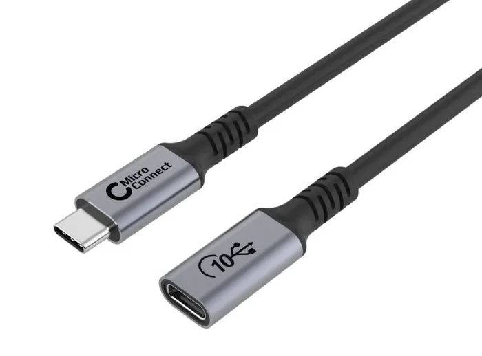 Microconnect USB3.2CC1.5EX cable USB 1,5 m USB4 Gen 2×2 USB C Negro