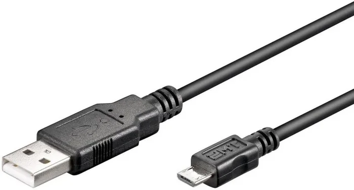 Microconnect USBABMICRO0,60 cable USB 0,6 m USB 2.0 USB A Micro-USB B Negro