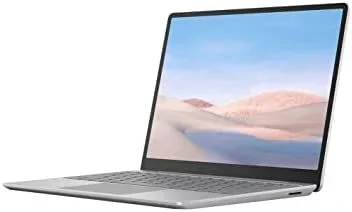 Microsoft Surface Laptop Go Portátil 31,6 cm (12.4″) Pantalla táctil Intel® Core™ i5 i5-1035G1 8 GB LPDDR4x-SDRAM 128 GB SSD Wi-Fi 6 (802.11ax) Windows 10 Pro Platino