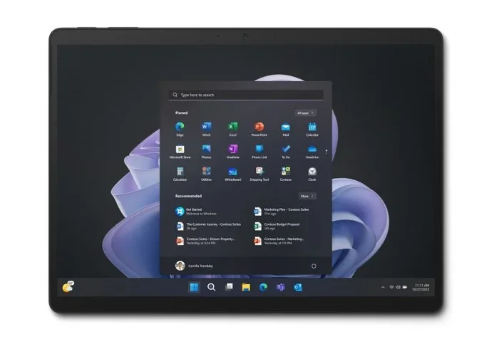 Microsoft Surface Pro 9 256 GB 33 cm (13″) Intel® Core™ i7 16 GB Wi-Fi 6E (802.11ax) Windows 10 Pro Grafito