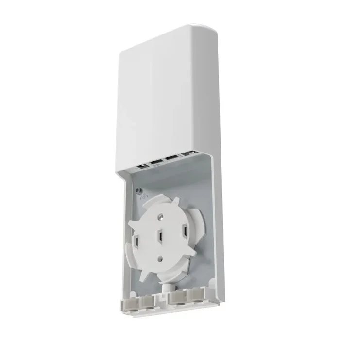MikroTik FTC21 | Convertidor de fibra a cobre IP55 resistente a la intemperie con gestión inteligente | Ranura SFP para redes de fibra y Gigabit Ethernet
