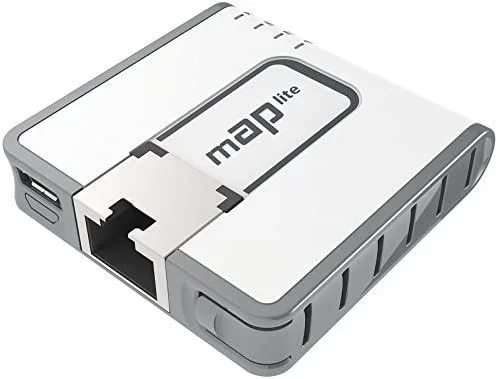 Mikrotik mAP lite Blanco Energía sobre Ethernet (PoE)