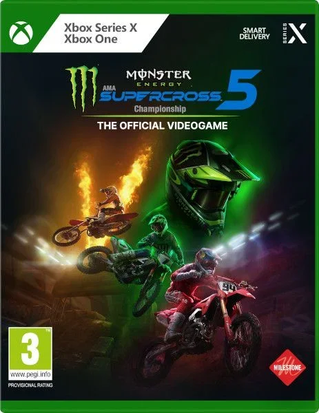 Milestone Srl Monster Energy Supercross – The Official Videogame 5 Estándar Español Xbox Series X