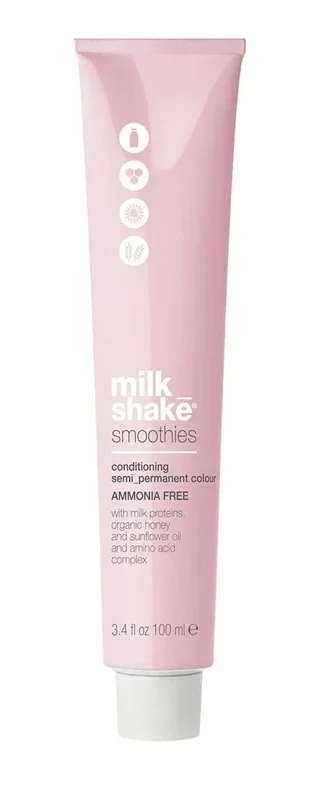 Milk_shake smoothies semi permanent color 7.44 intense copper medium blond 100ml