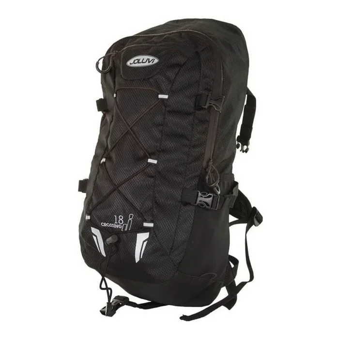 Mochila deportiva joluvi crossing 18 negro