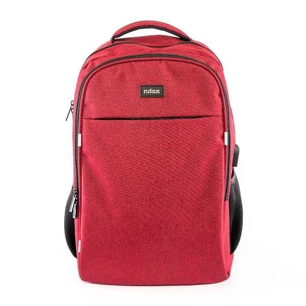 Mochila nilox style 15,6″ roja