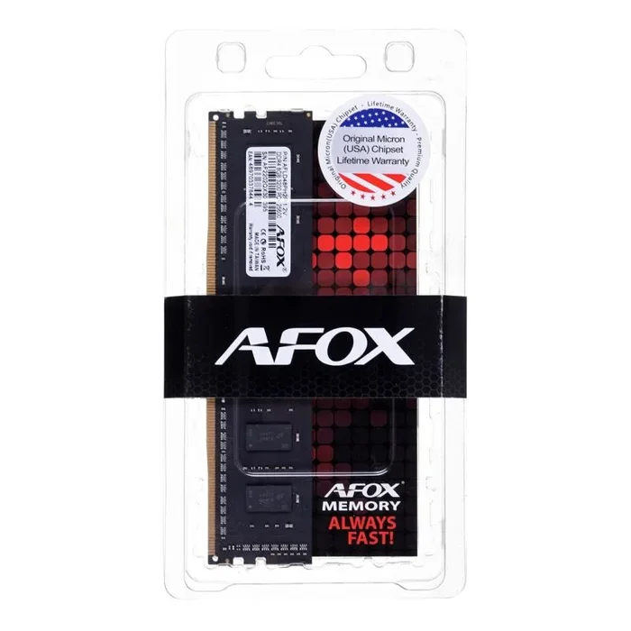 Módulo de memoria afox ddr4 16gb 2400mhz (afld416eh1p)