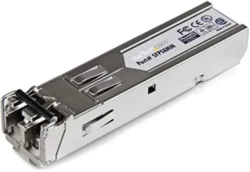 Módulo SFP Compatible con MSA sin Codificar – 1000BASE-SX – Transceptor Óptico de Fibra Multimodo (MMF) de 1GbE – SFP Ethernet Gigabit de 1Gb – LC – 550m – 850nm – DDM (SFPSXMM)