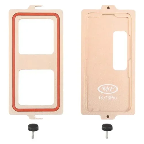 Molde de Sujeción por Presión Posicionamiento de Lente de Vidrio Exterior Pantalla LCD Apple iPhone 13
