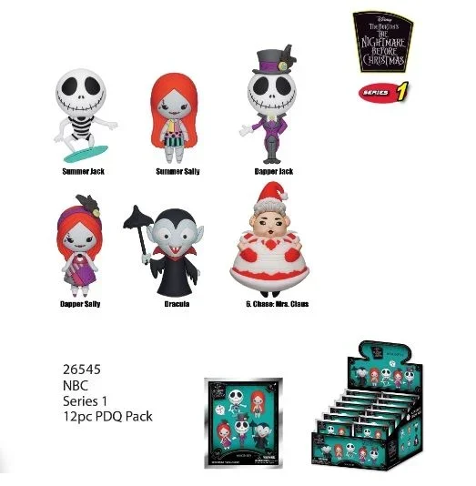 MONOGRAM NBC Magnets Blind Pack Display Series 1