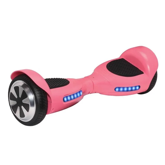 Monopatin electrico hoverboard denver dbo-6530 pink – llantas 6.5’/16.5cm – 2 motores 250w – doble estabilidad – 15km/h – bat 2000mah