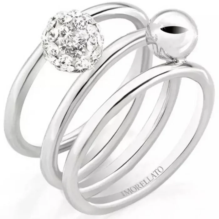 Morellato SAET09014 Anillo de Mujer con Acero Inoxidable Multicolor – Tamaño 14