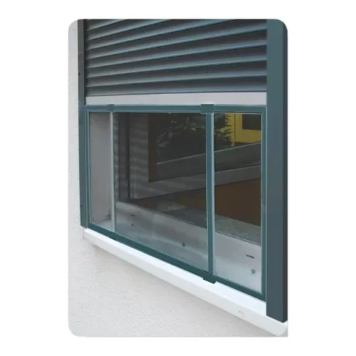 Mosquitera marco extensible para ventanas y persianas antracita 50×75-142cm