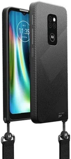 Motorola Defy Smartphone Resistente (6.5″ HD, IP68/IP69, Procesador Qualcomm, 5000 mAh batería, Android 10), Negro