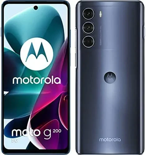 Motorola Moto G 200 5G 17,3 cm (6.8″) SIM doble Android 11 USB Tipo C 8 GB 128 GB 5000 mAh Azul