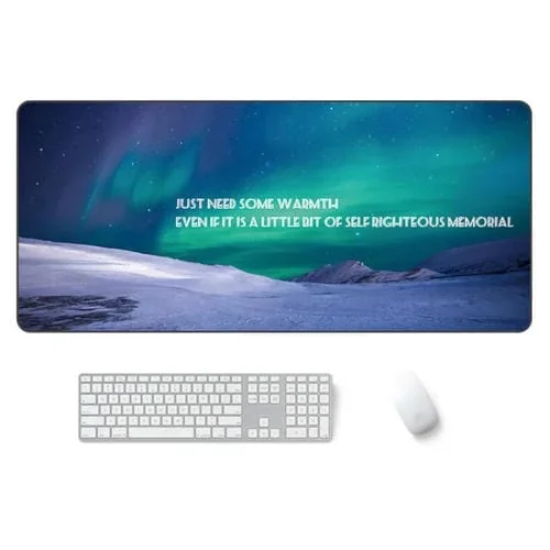 Mouse Pad Am-Dm01 Caucho 400x900x3mm Antideslizante para Oficina y Estudio