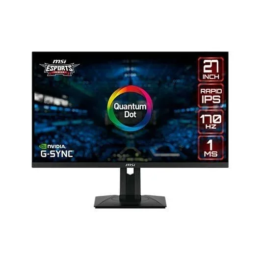 MSI G274QPF-QD pantalla para PC 68,6 cm (27″) 2560 x 1440 Pixeles Quad HD Negro