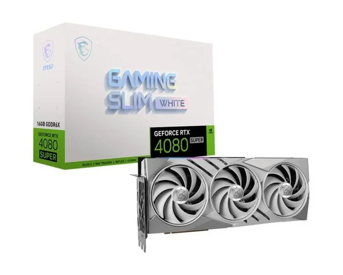 MSI GeForce RTX 4080 Super 16G Gaming X Slim White – Tarjeta Gráfica