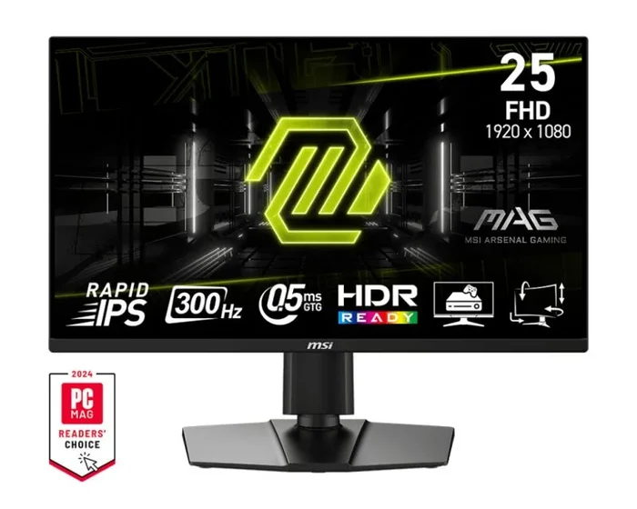 MSI MAG 255PXF pantalla para PC 62,2 cm (24.5″) 1920 x 1080 Pixeles Full HD Negro