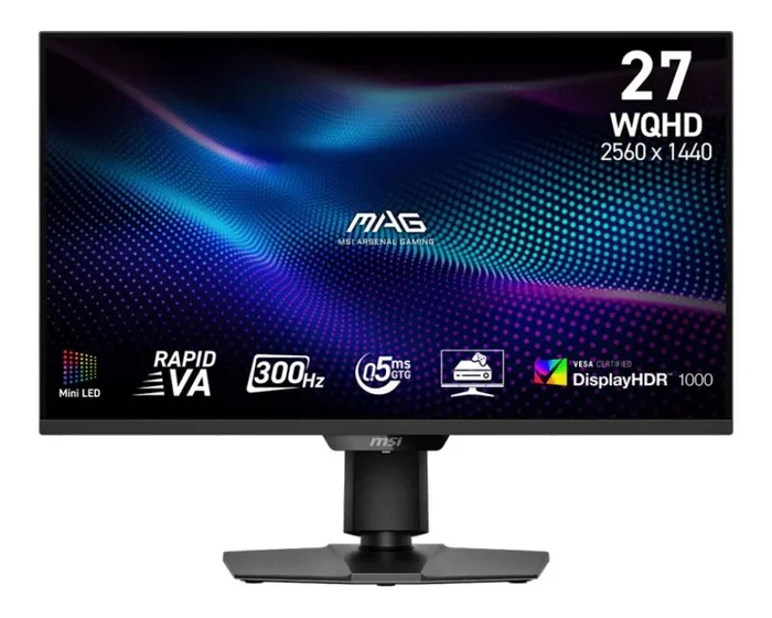 MSI MAG 274QPFDE X30MV pantalla para PC 68,6 cm (27″) 2560 x 1440 Pixeles Wide Quad HD LCD Negro