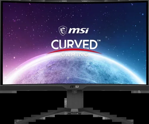 Msi mag 275CQRXF Monitor Curvo Gaming WQHD de 27 Pulgadas 1000R, 2560 x 1440 Rapid VA Panel, 240 Hz/1 ms, 116% sRGB, DisplayHDR 400, Adaptive Sync, Mystic Light DP 1.4a, HDMI 2.0b, USB Tipo-C