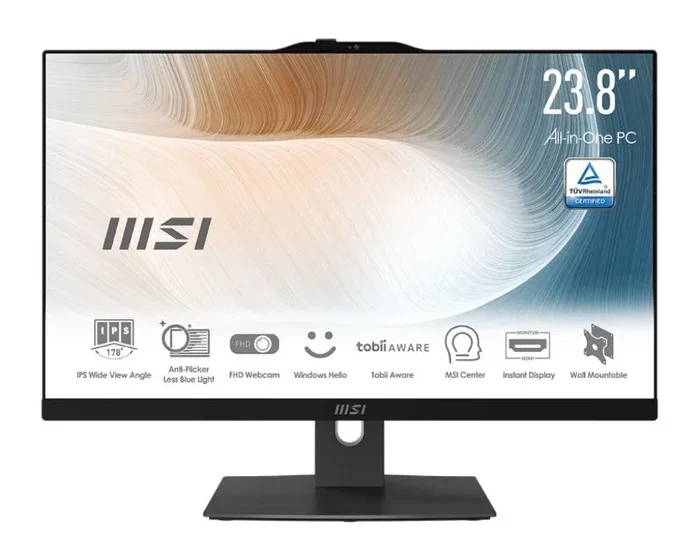 Msi modern am242tp 12m-032eu i5-1240p 16gb ddr4 512gb ssd 23,8″ fhd hd graphics w11p 3yr»