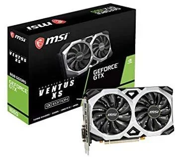 MSI V379-013R tarjeta gráfica NVIDIA GeForce GTX 1660 6 GB GDDR5
