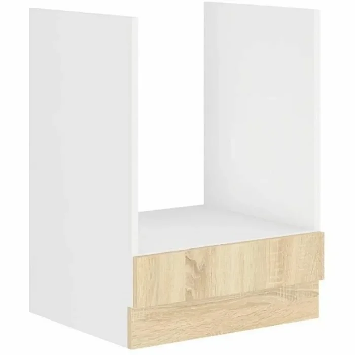 Mueble para horno marrón 60 x 48 x 82 cm