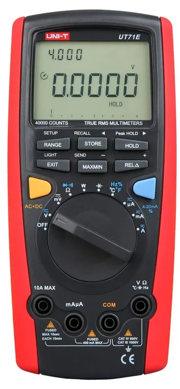 Multimetro Digital Inteligente USB UT71E