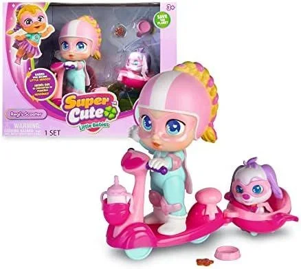 Muñeca super cute mini regi scooter 12 cm