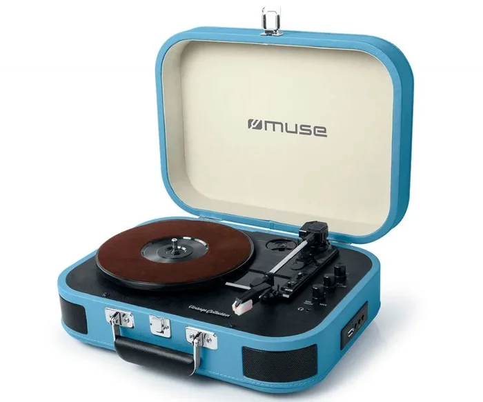 Muse MT-201 BTB Negro, Azul