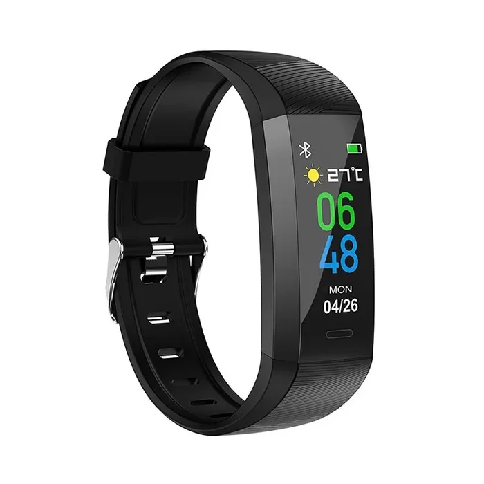 muvit iO Pulsera de Actividad y Temperatura Health Temp Lite Negra